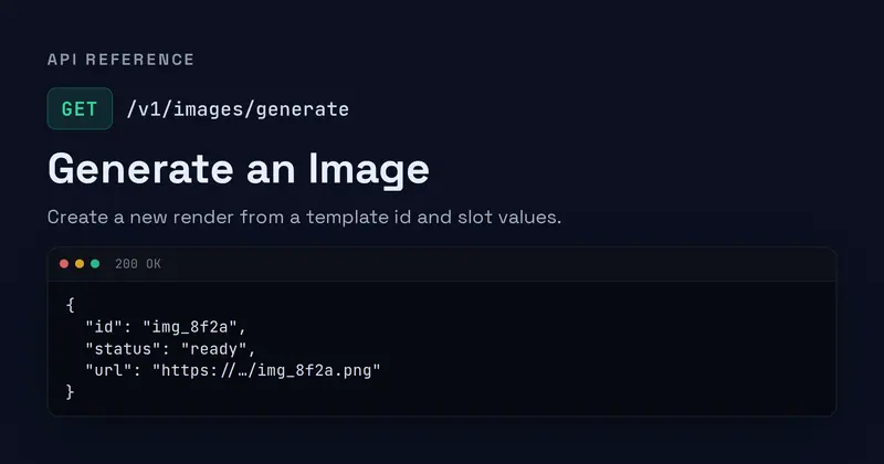 API Reference Open Graph image template