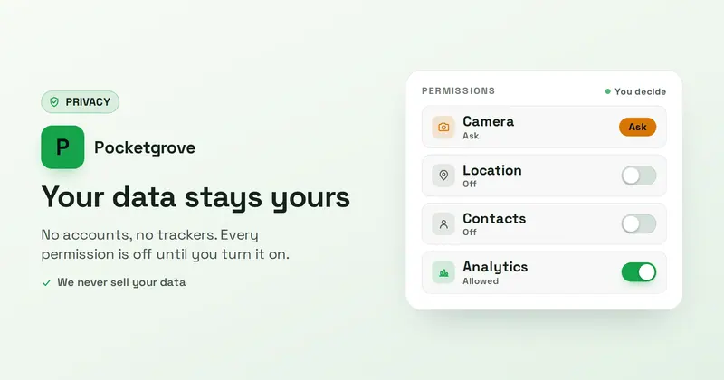 App Privacy Open Graph image template