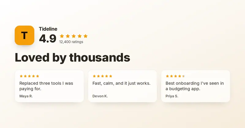 App Reviews Open Graph image template