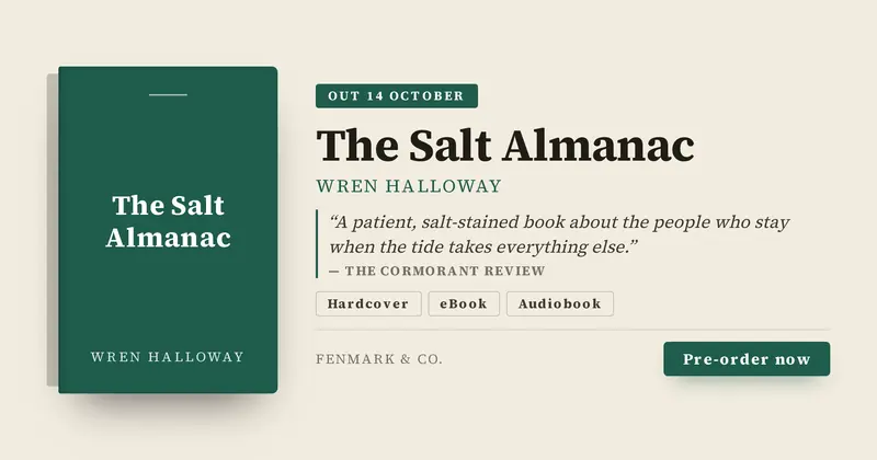 Book Launch Open Graph image template