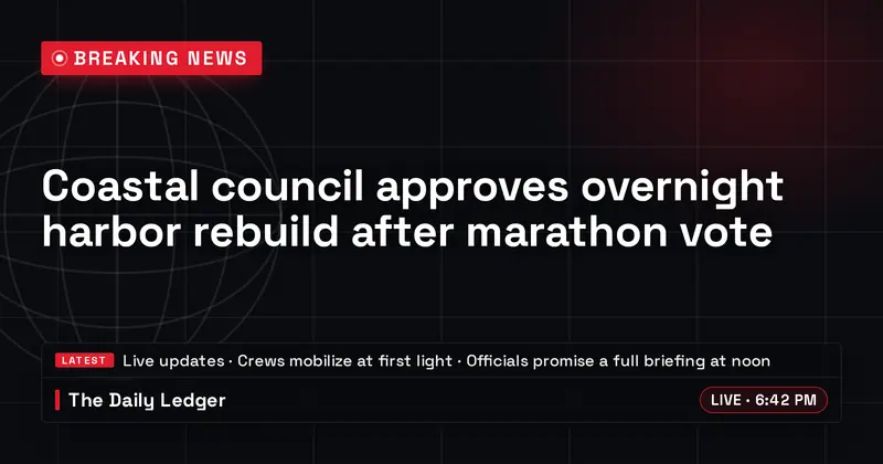 Breaking News Open Graph image template