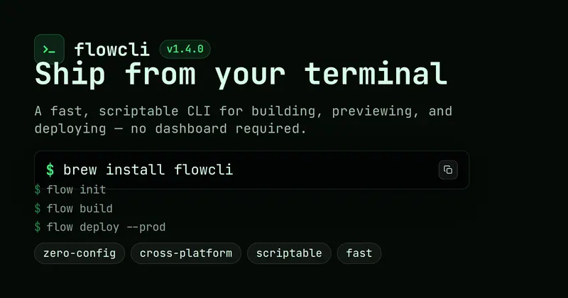 CLI Tool Open Graph image template