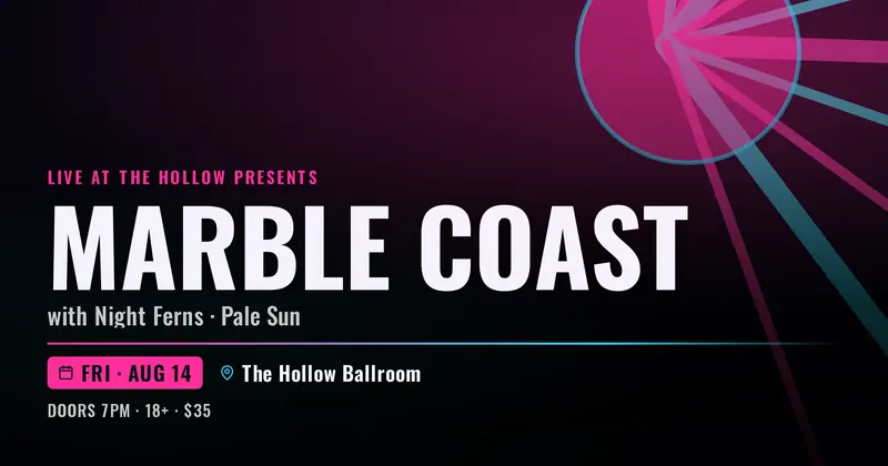 Concert Poster Open Graph image template