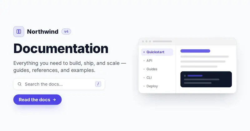 Docs Hero Open Graph image template