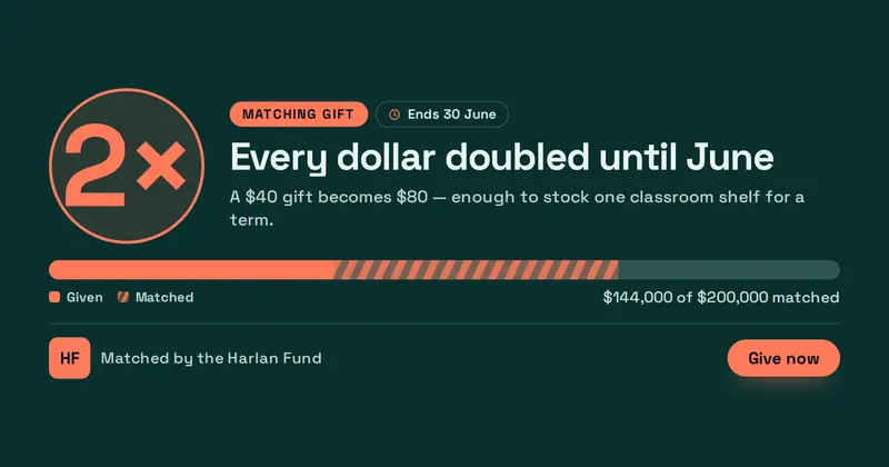 Donation Match Open Graph image template