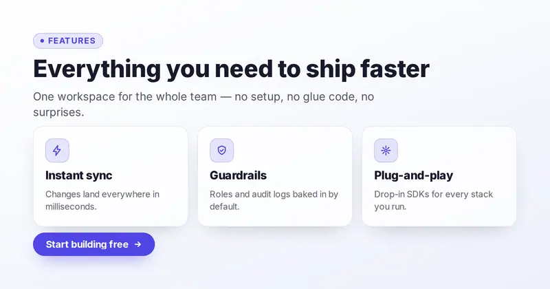 Feature Grid Open Graph image template