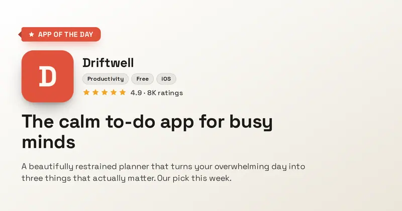Featured App Open Graph image template