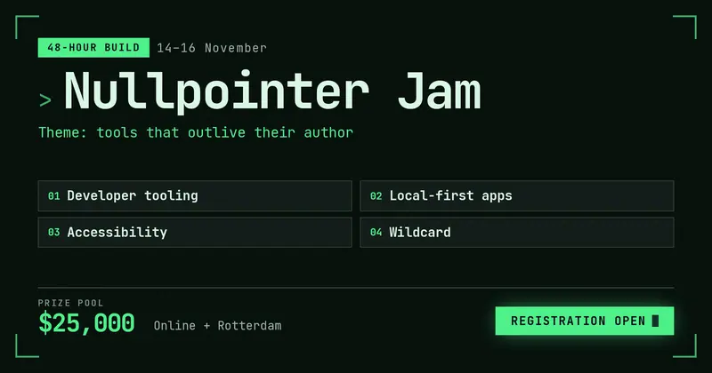Hackathon Open Graph image template