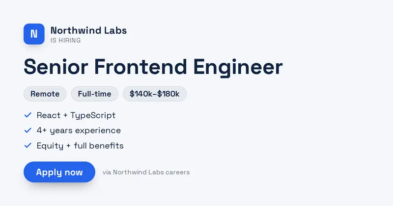 Job Posting Open Graph image template