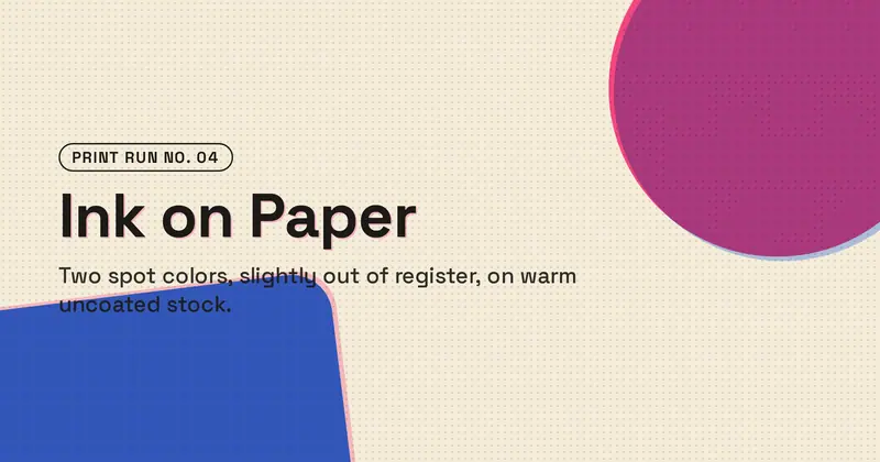 Risograph Open Graph image template