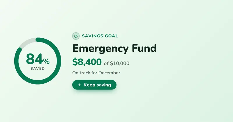 Savings Goal Open Graph image template