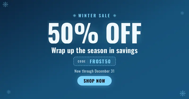 Seasonal Sale Open Graph image template