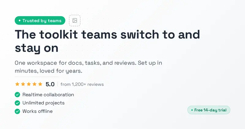 Social Proof Open Graph image template