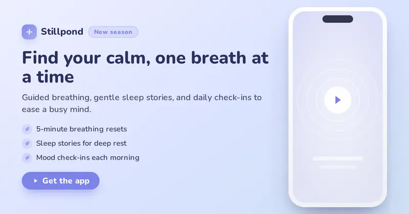 Wellness App Open Graph image template